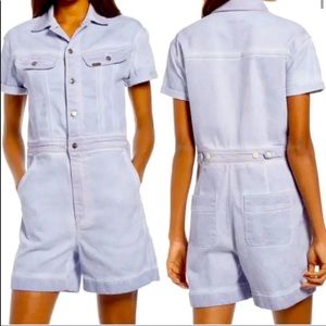 LEE Vintage Modern UnionAlls
Size M OnePiece Short Sleeve
Jumpsuit in Lavender